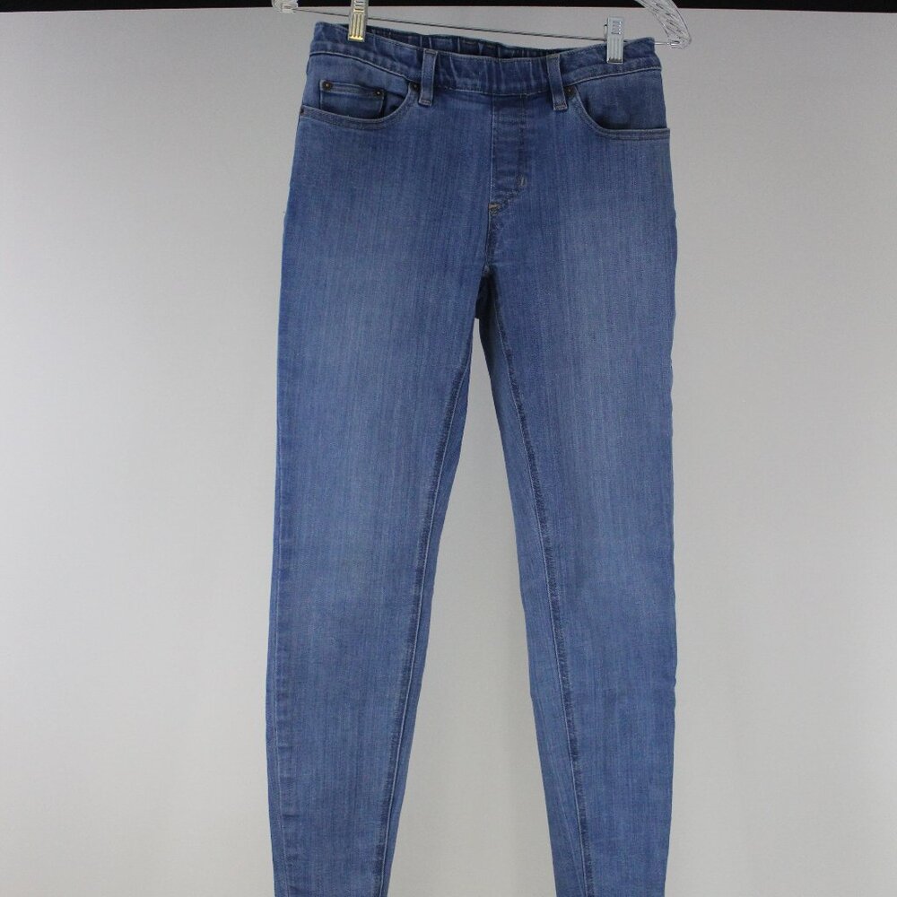 L.L.Bean BeanFlex Skinny Leg Favorite Fit Jeans 4 Petite Stretch Denim Jeggings
